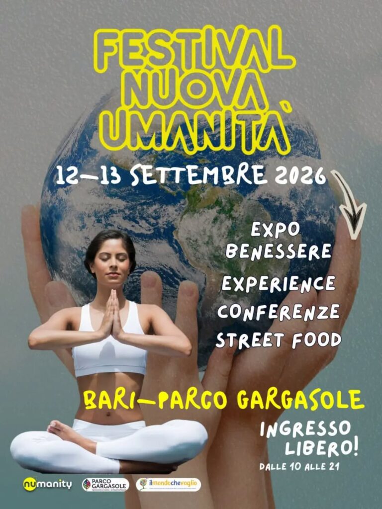 Festival della Nuova Umanita Bari 1