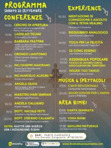 Festival della Nuova Umanita Bari 3