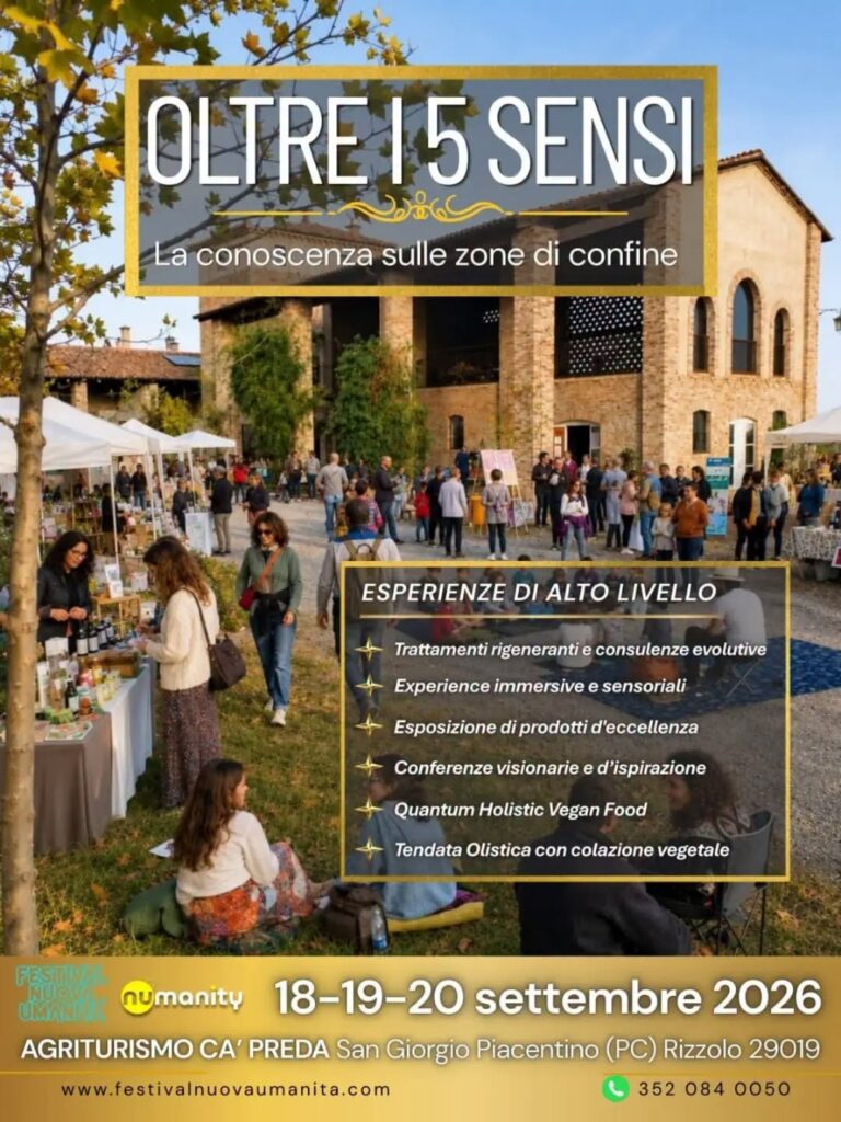 Festival della Nuova Umanita San Giorgio Piacentino 1
